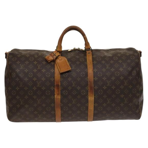 LOUIS VUITTON Monogram Keepall Bandouliere 60 Boston Bag M41412 - Picture 13 of 16